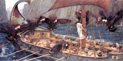 John William Waterhouse - Ulysses and the Sirens (1891)